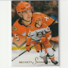 Beckett Sennecke Rookie 1993 Variants 2025-26 Flair Hockey Jersey Numbered 45/93