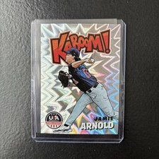 Jamie Arnold KABOOM! 2025 Panini Stars & Stripes USA Baseball #8 Case Hit A's