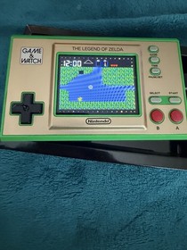 Nintendo Video Game Watch Legend of Zelda Handheld Console SUPER NES OG Link X4