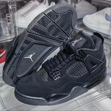 Air Jordan 4 "Black Cat" Retro Men's Basketball Mid Top Shoes