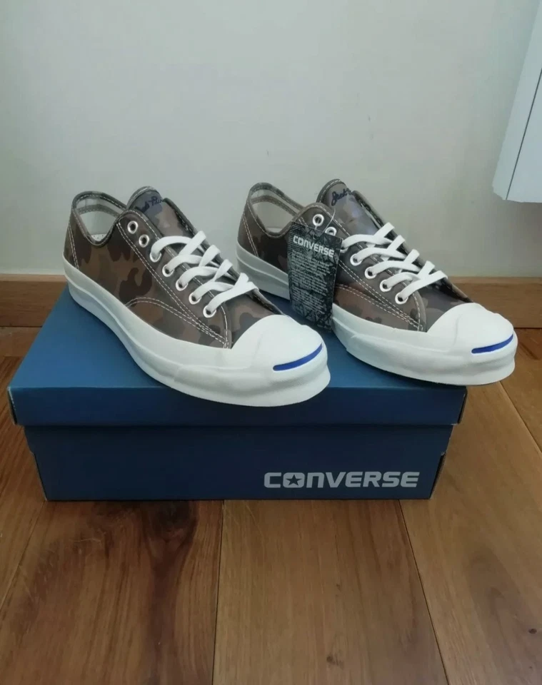 CONVERSE – Jack Purcell Camo Blanche Mixte – Taille 39 - Photo 2/4