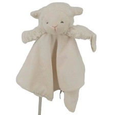 Carter's Security Blanket Cream Lamb Lovey Plush Sherpa Fleece 2016