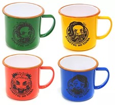Juego de 4 tazas de agua caliente Kyun Charapura Ichibankuji Demon Slayer: Kimet