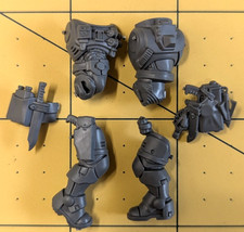 Warhammer 40K Space Marines Deathwatch Kill Team Phobos Torso & Leg Parts