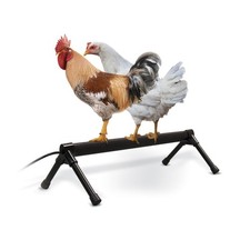 Thermo-Chicken Heated Perch Black Large 36 Inches