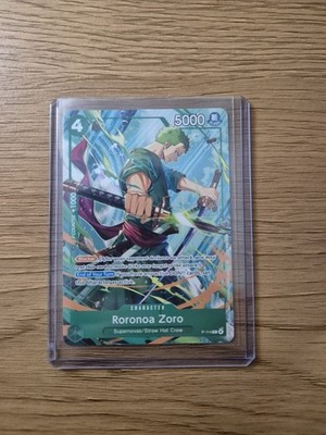 Roronoa Zoro P-114 Exclusive Convention One Piece Promo Card Sealed English