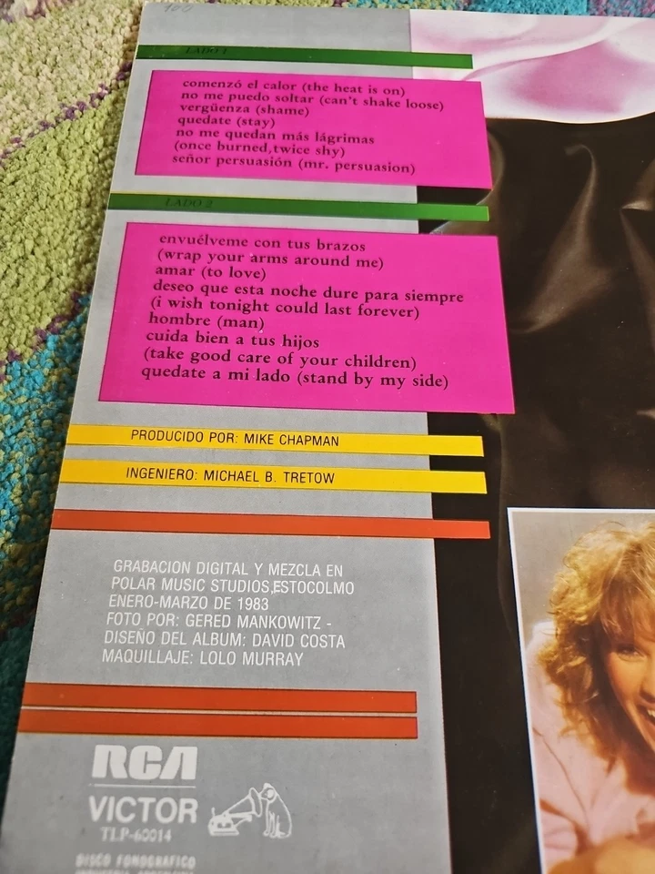 Agnetha Fältskog – Envuelveme Con Tus Brazos RCA VICTOR PROMO Argentina - Image 4 of 4