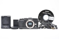  Mint Olympus PEN E-P3 12.3MP Mirrorless Digital SLR Camera Black 798clicks