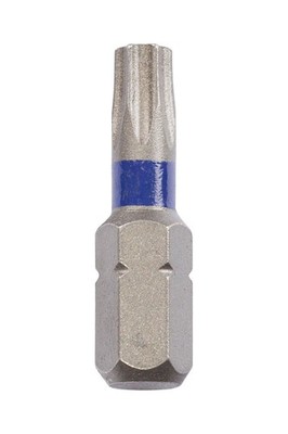 cobit 10 Stück TORX Bits mit Bohrung T07 - T40 Blauring-Bit-Einsatz 1/4''