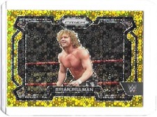 2024 Panini Prizm WWE Brian Pillman Under Card Gold Disco Prizm Refractor #10/10