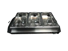 ELITE BY MAXI-MATIC EWM-6171 STAINLESS STEEL BUFFET SERVING & WARMING TRAY ~