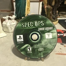 Spec Ops: Covert Assault Sony PlayStation 1 PS1 Disc Only Manual no tested 
