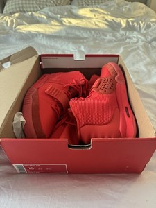 yeezy red october fake for sale
