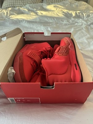 Brand New Size 13 Nike Yeezy Red October OG Bag Box And