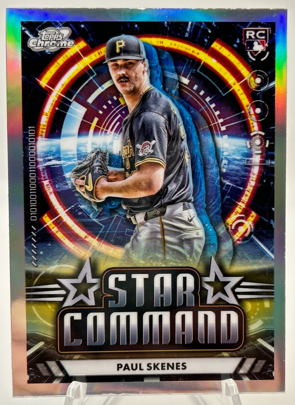 2024 Topps Cosmic Chrome Paul Skenes RC Rookie #5 Star Command Pirates SP