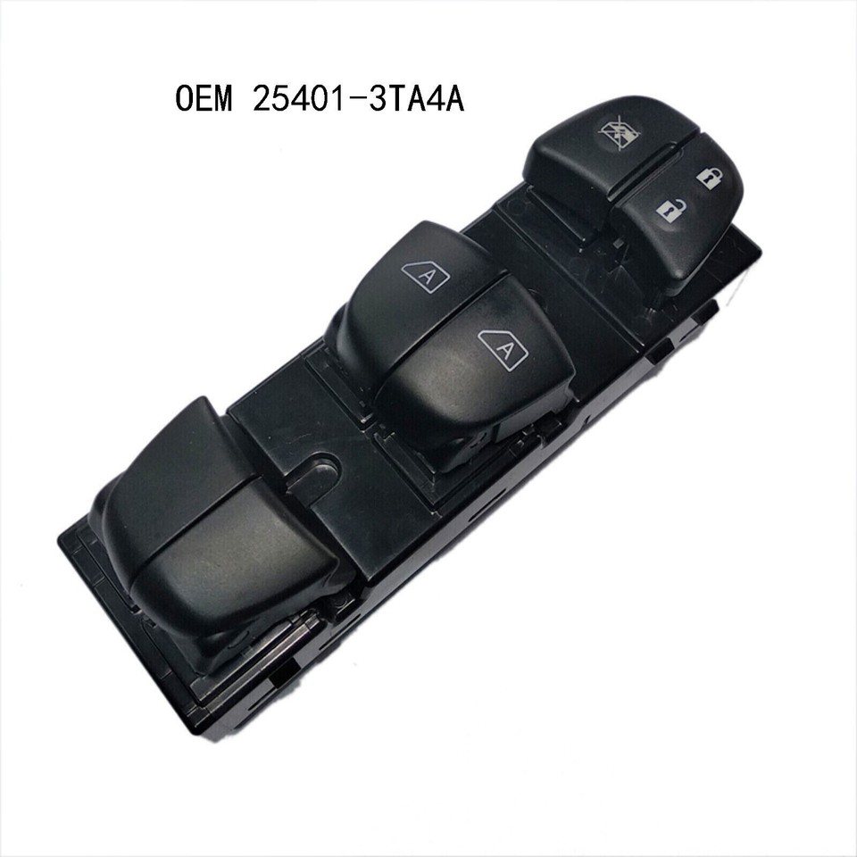 Master Window Switch for Nissan for Altima 02-04 2.5L 3.5L Driver