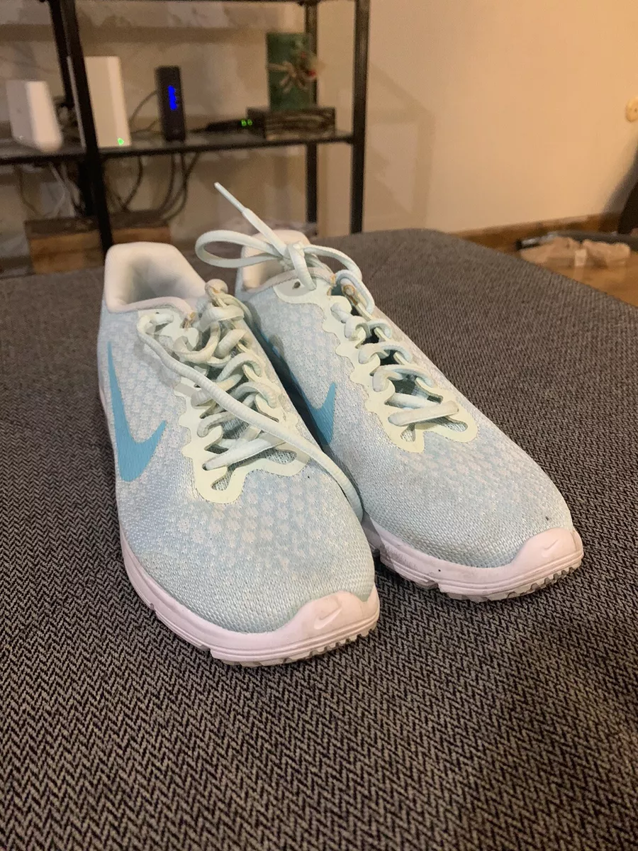 Womens light online blue nike shoes