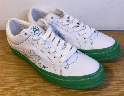 Converse One Star Ox Golf Le Fleur Green On White Men s 8/ Women s 10 Sneakers