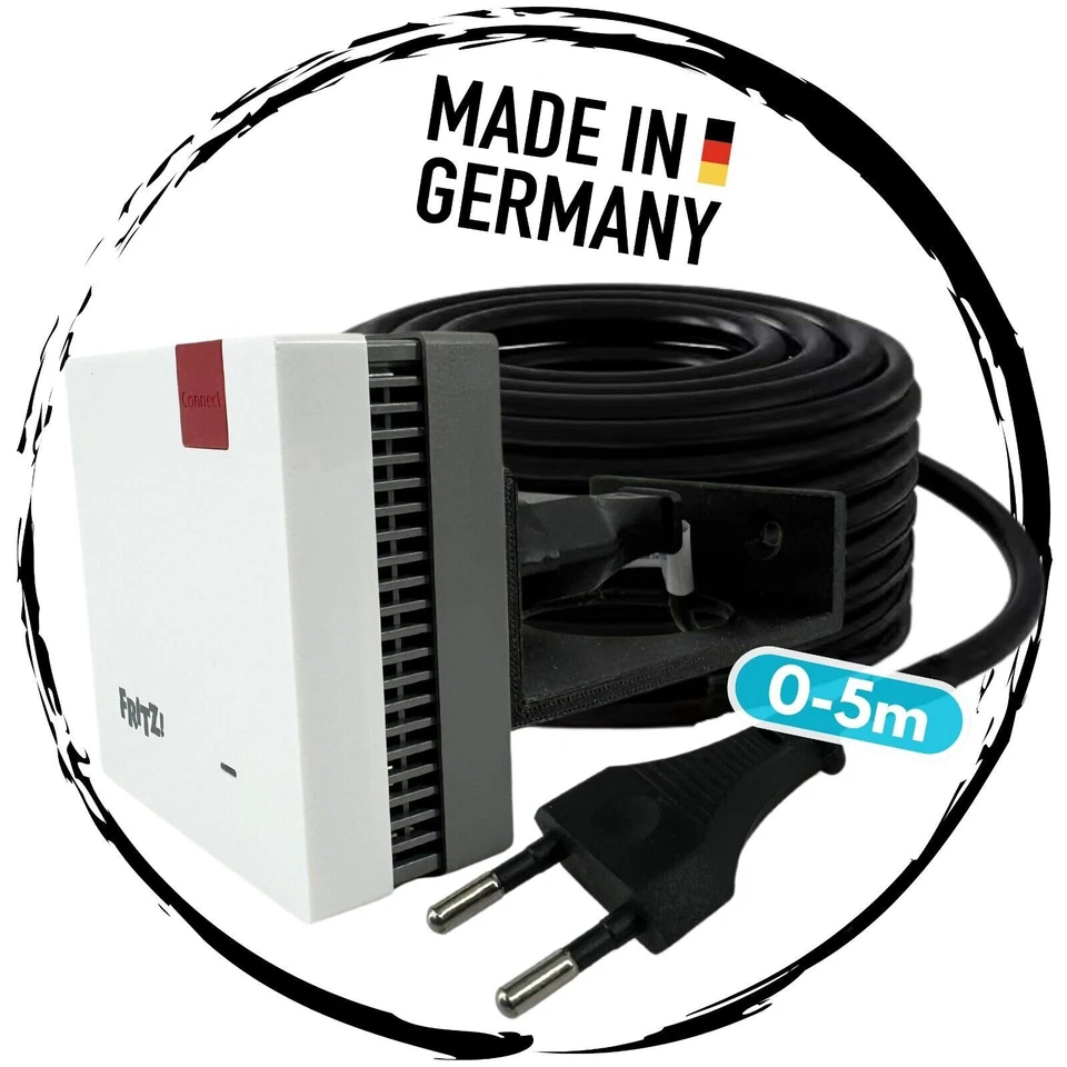 TRONICXL Wandhalterung für Repeater AVM Fritz Wlan Verstärker Verlängerung WiFi Halterung