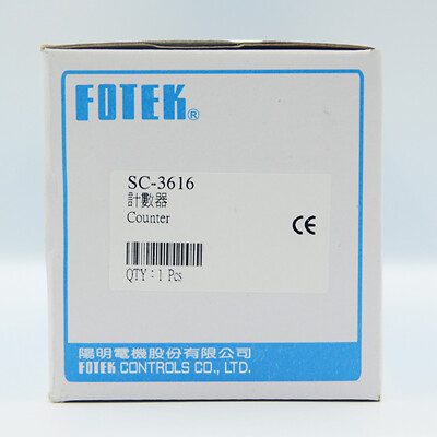 1PC New For FOTEK SC-3616 Counter Free Shipping#QW