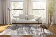 Tappeti Louis De Poortere Distressed Sbiadito MAD UOMO JERSEY GRIGIO PIETRA 8420 Area