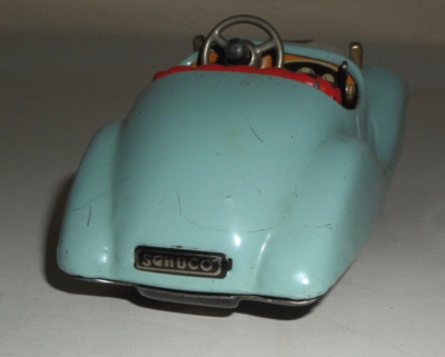 Schuco (ドイツ Akustico 2002 ORIGINAL VINTAGE 1940's SCHUCO AKUSTICO 2002 TIN WIND-UP KEY SKY