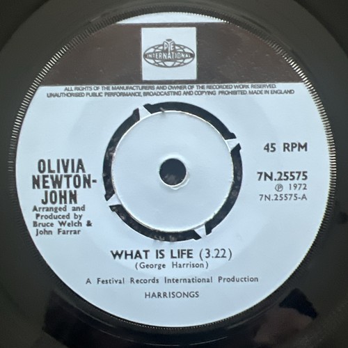 Olivia Newton-John – What Is Life 7'' Vinyl 1972 CLEANED/TESTED NM VIDEO CLIP - Imagen 2 de 5