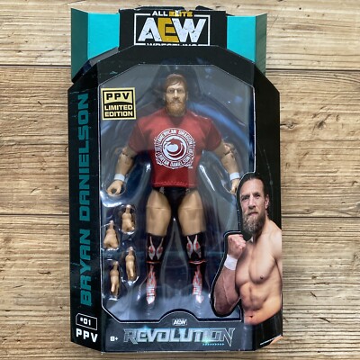 AEW Revolution PPV BRYAN DANIELSON Wrestling Figure  #01 Target Exclusive NEW