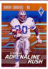 2016 Panini Phoenix Barry Sanders Adrenaline Rush Orange 192/299