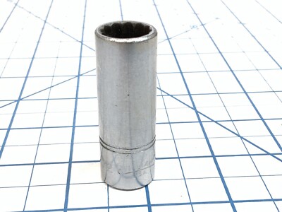 Williams 3/8 drive 12pt deep socket, size 1/2in., BD-1216