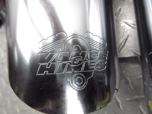 2005 Harley Davidson Road King FLHR Vance & Hines Exhaust Muffler Header Pipe - Picture 15 of 17