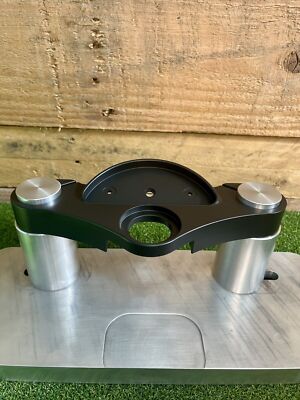 BMW R Serie Gabelbrücke Top Yoke 38,5mm Bohrung - Moto Gadget Pro - Black Cerakote
