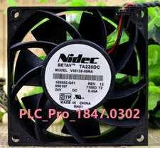 1PCS NEW Nidec V35132-55RA 24V DC 0.45A 80*80*38MM cooling fan  Fast delivery