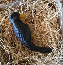 New 3D Dresden Raven Crow Paper Christmas Halloween Ornament Decoration