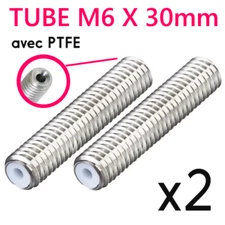 2x Tube heat station w/ PTFE Teflon M6X30 hotend for Prusa i3, i3 Pro, Ultimaker