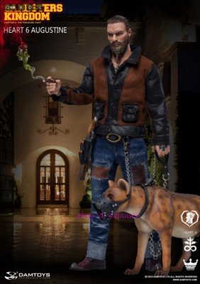 Damtoys Gk027 1/6 Gangsters Kingdom Hearts 6 Augustine Action Figure  In Stock