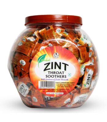 Zint Original (300 Pc) Throat Soothers | Cough Drops Jar. - For