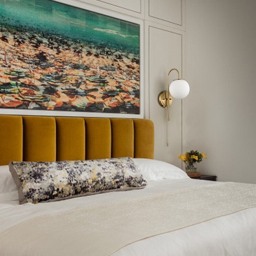 Modern Wall Light Fixtures Gold Wall Sconce with Pull Chain for Bedroom Bathroom - Picture 5 of 12