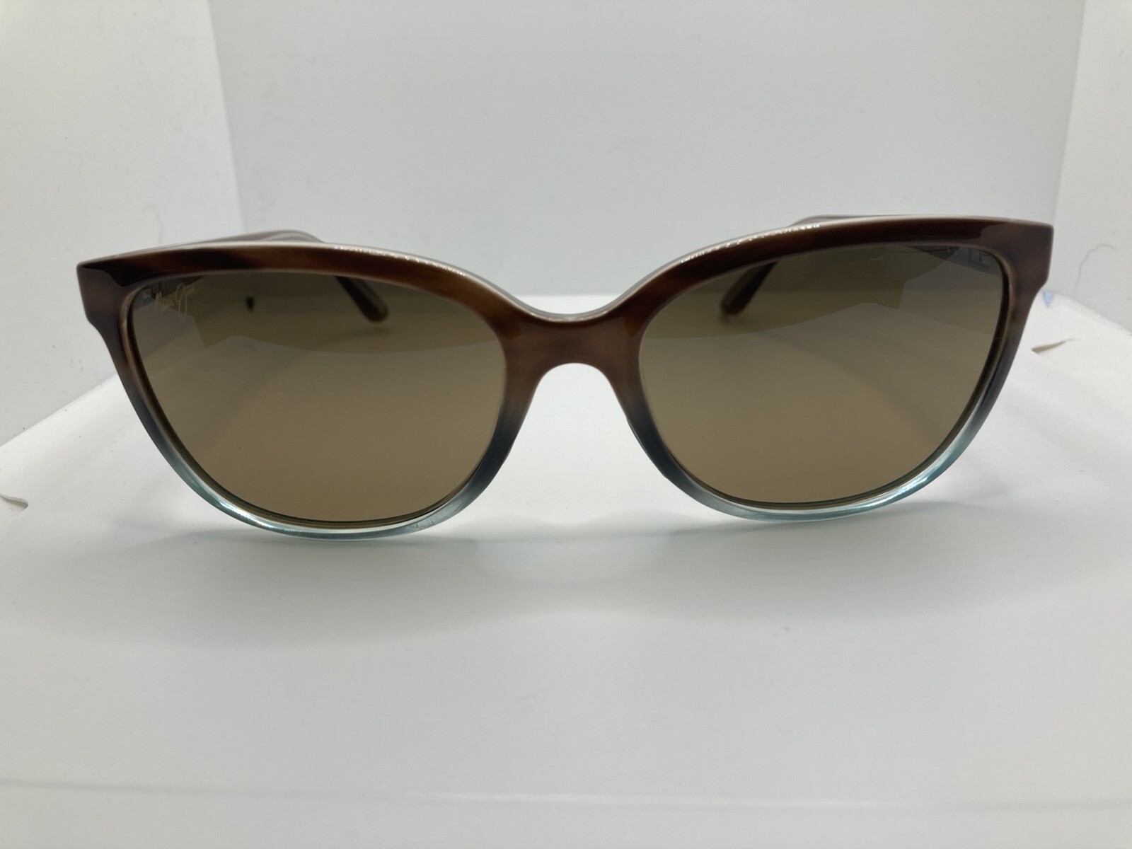 New UNUSED Maui Jim HONI HCL Bronze Polarized Women Cat Eye Sunglasses