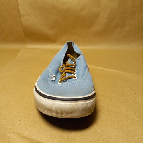 Vans Womens Blue Canvas Shoes Sneakers Lace Up Off The Wall Old Skool US 10.5 - Picture 6 of 11