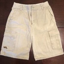 Tony Hawk cargo board shorts, khaki color, Boys 16