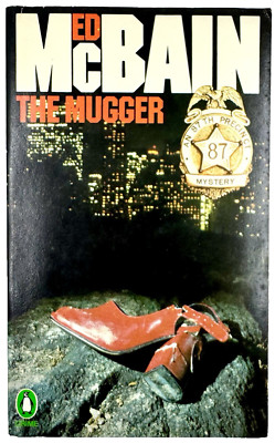 THE MUGGER - Ed McBain (Taschenbuch, 1977) Pinguin, Krimi, Vintage