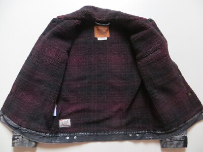Levi's FRESH LEAVES Justin Timberlake Jacke Jeansjacke Gr. M, Kariertes Futter !