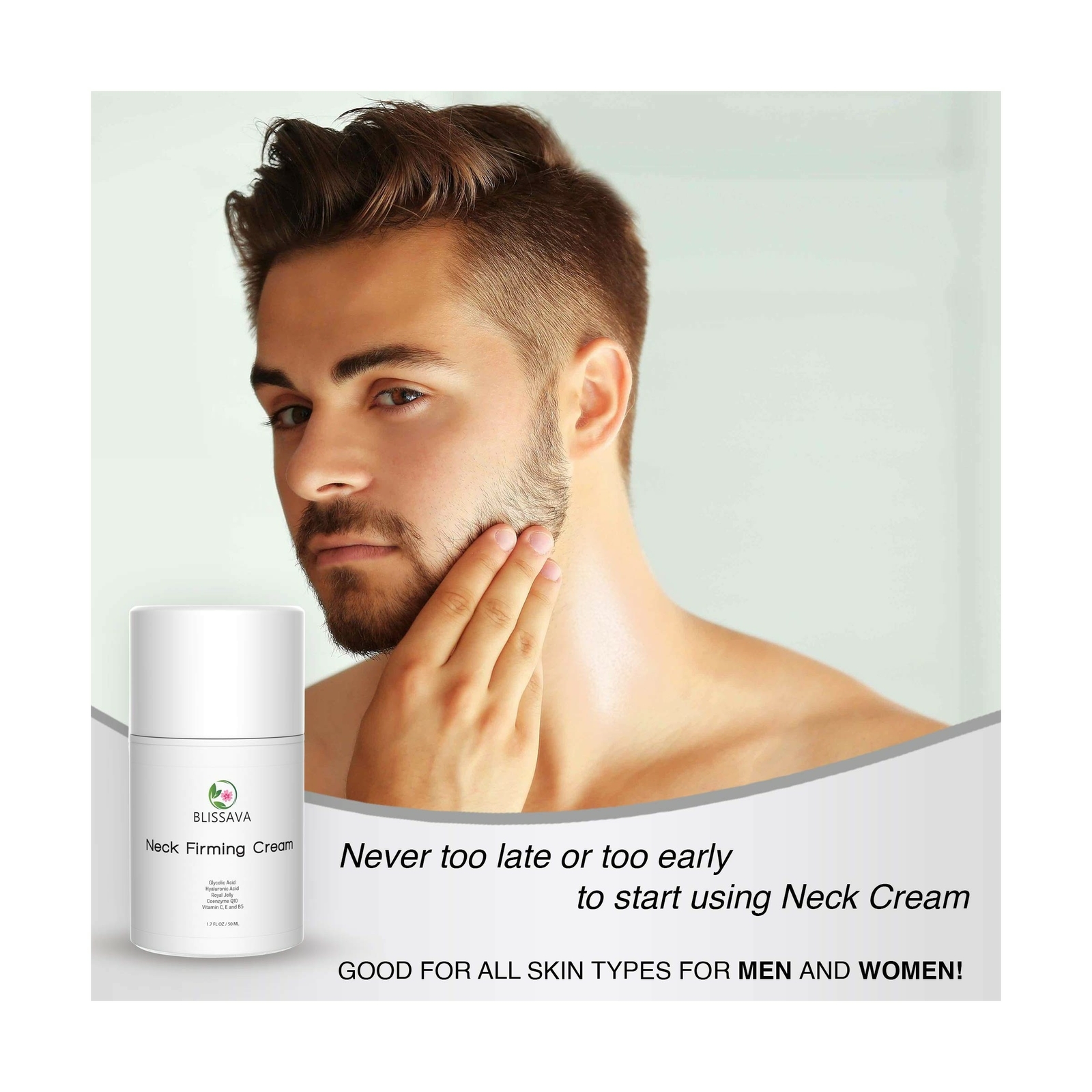 blissava neck firming cream