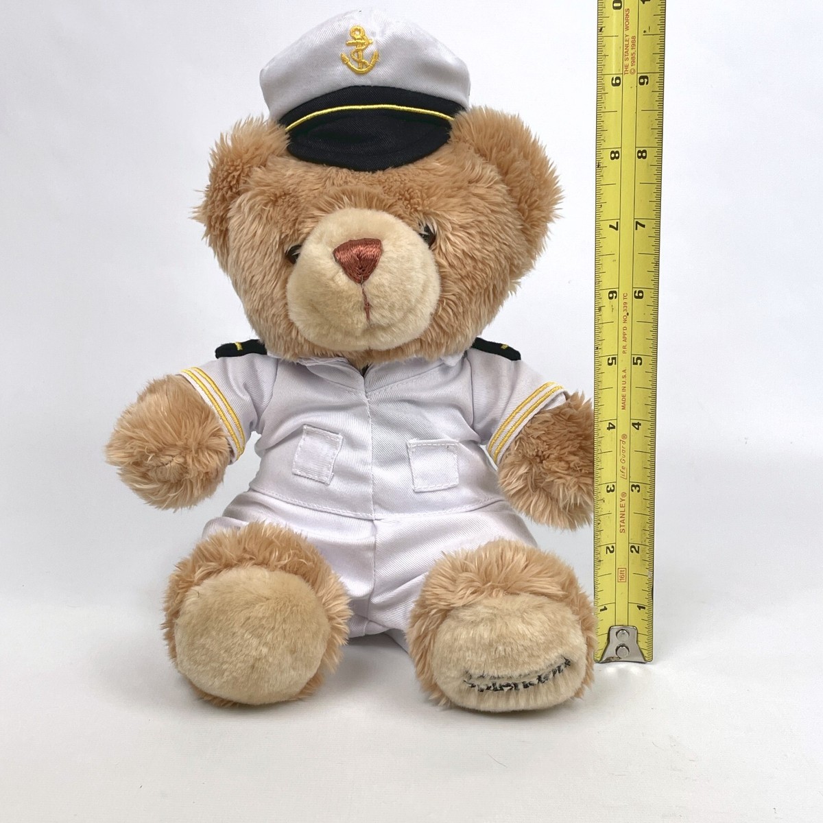 Carnival Splendor Cruise Captain Bear Plush 8