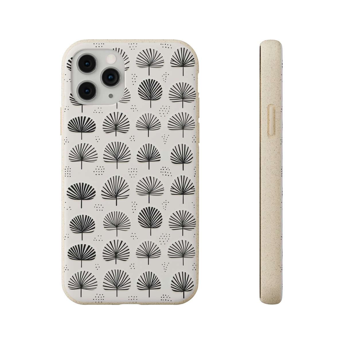 Eco-Friendly Phone Case with Leaf Pattern, Biodegradable Phone Cover Eco-Friendly Phone Case with Leaf Pattern, Biodegradable Phone Cover