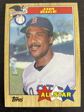 1987 Topps - #610 - All Star - Jim Rice - Boston Red Sox - 2009 HOF