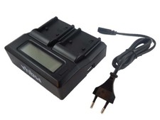 Chargeur double pour Canon Legria HF-G25 HF-G30 HF G25 HF G10 8.4/12.6/16.8V