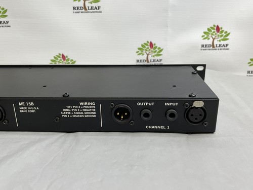 Rane ME15B - 2-Channel Graphic Equalizer EQ Rackmount Tested & Works - Picture 4 of 9
