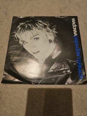 Madonna-Papa don't preach / think of me[Vinyl-Single 7''] 1986!